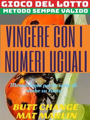 cover image of Gioco del lotto--Vincere con i numeri uguali